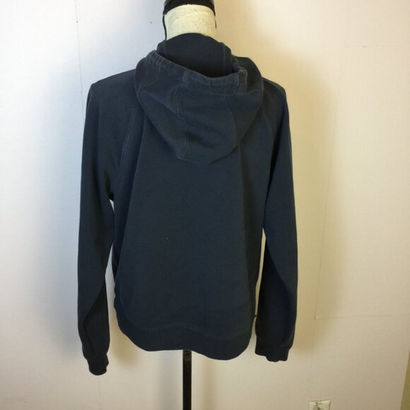 Old Navy Hoodie Jacket Sweatshirt Sz M Womans Navy Blue Dynamic Fleece Full Zip - Picture 2 of 11